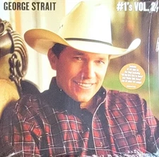 GEORGE STRAIT #1's VOL 2 - TAN COLORED VINYL LP " NEW, SEALED "