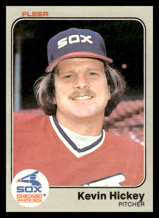 1983 Fleer Kevin Hickey #237 Chicago White Sox Baseball Card | eBay