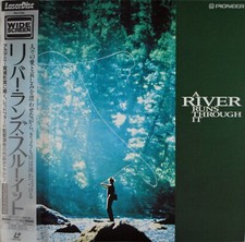 A River Runs Through It Laserdisc JAPAN 2LD w/OBI PILF-1782 Brad Pitt