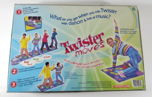 Twister Moves MB Games 3 music CDs 144 Dance Tracks Dance Mat Complete 2003 - Picture 10 of 10