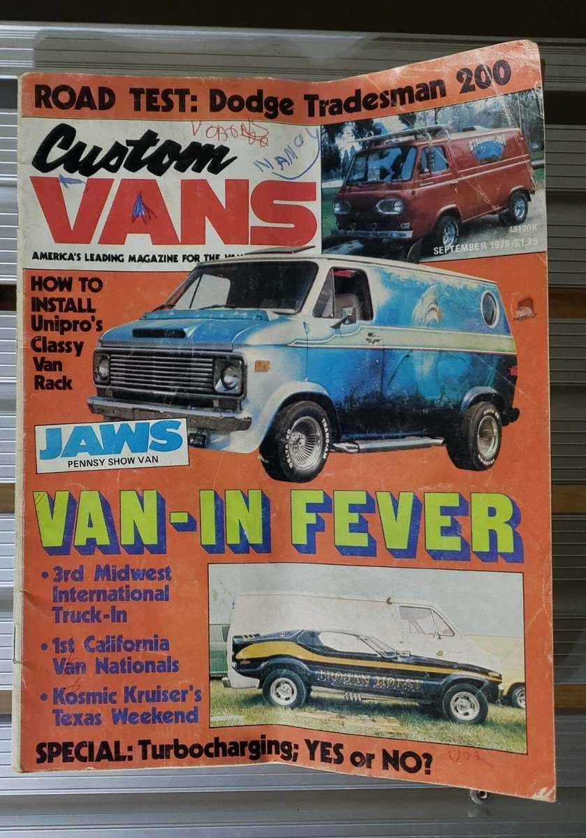 Vintage top custom vans