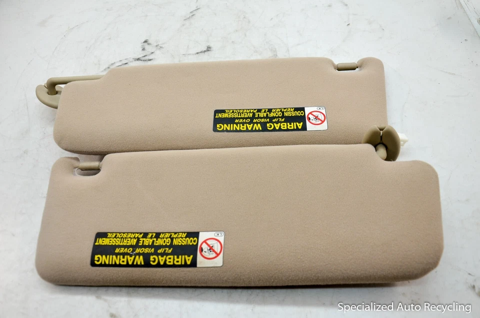 Lexus GS430 2001 parasol izquierdo y derecho beige Foto 2 de 4