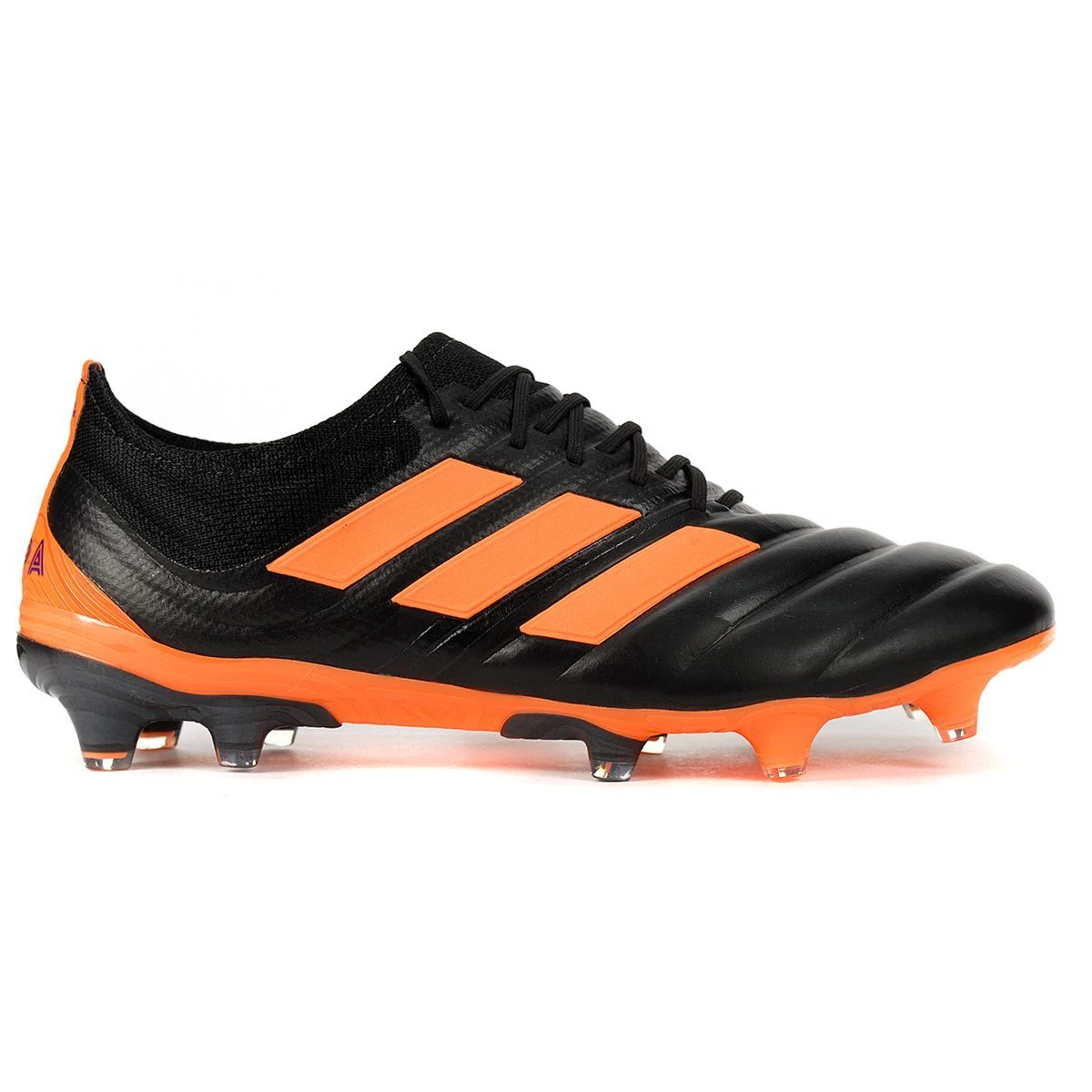 Crampon adidas noir et clearance orange