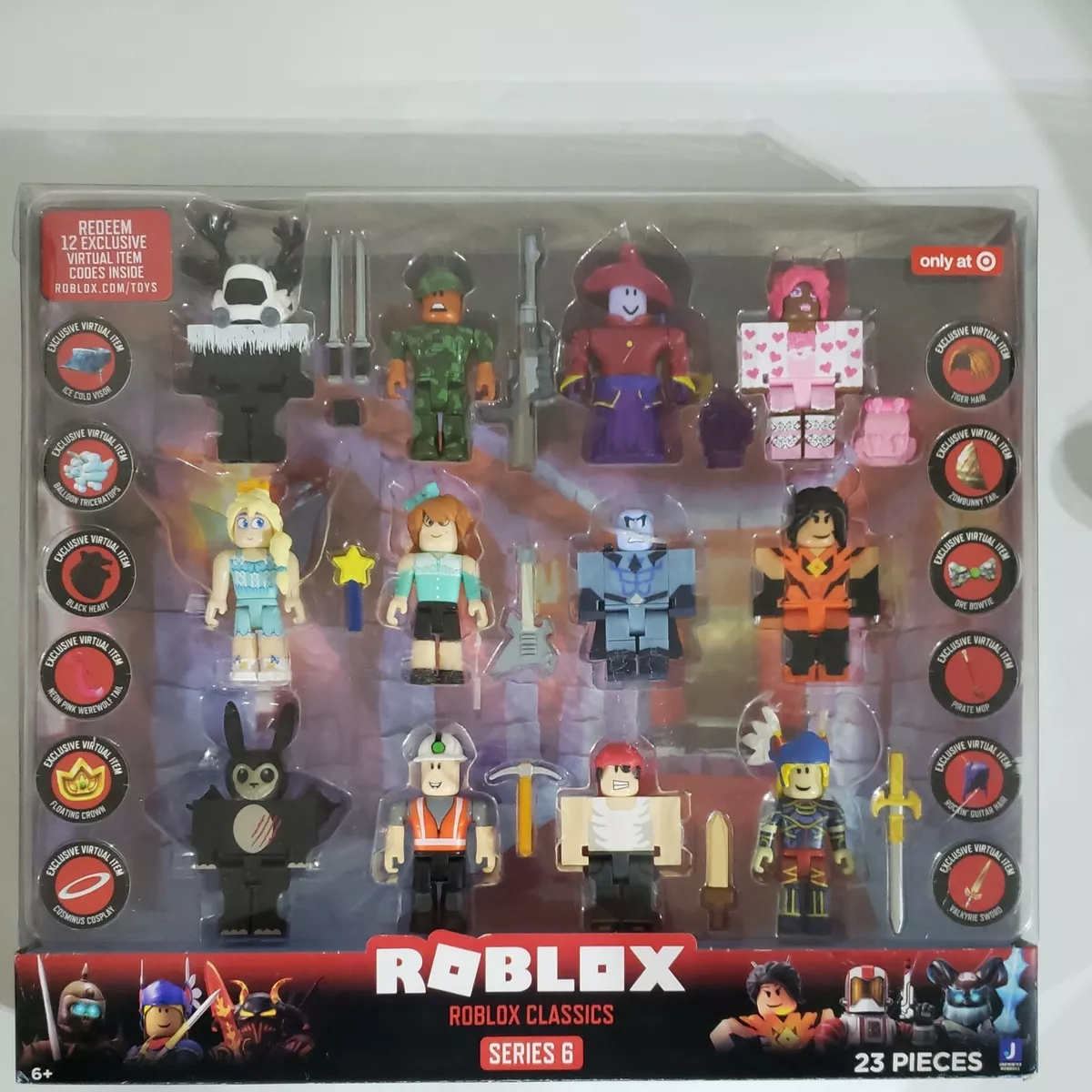 Roblox Classics Series 4 Twenty-One Piece Set 12 Exclusive Virtual