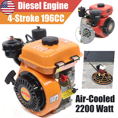 196cc 4-Stroke Engine Air-cooled Single Cylinder For Small Agricultural Machiner