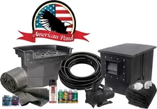 American Pond Professional X-Large 21' x 21' Energy Saving Complete Pond Kit