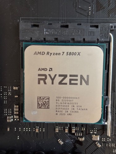 AMD Ryzen 7 5800X Desktop Processor (4.7GHz, 8 Cores, Socket AM4) (READ DESC) - Afbeelding 2 van 4