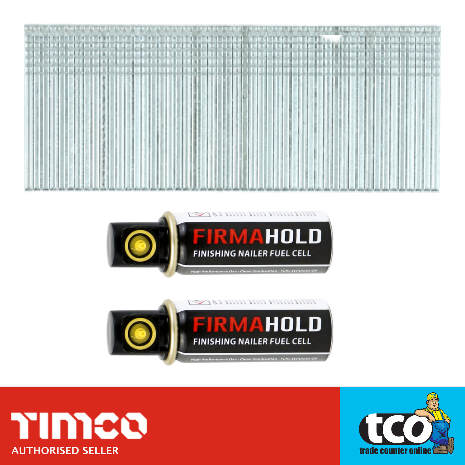 FirmaHold Brad Nails 16G / 18G Straight / Angled Stainless