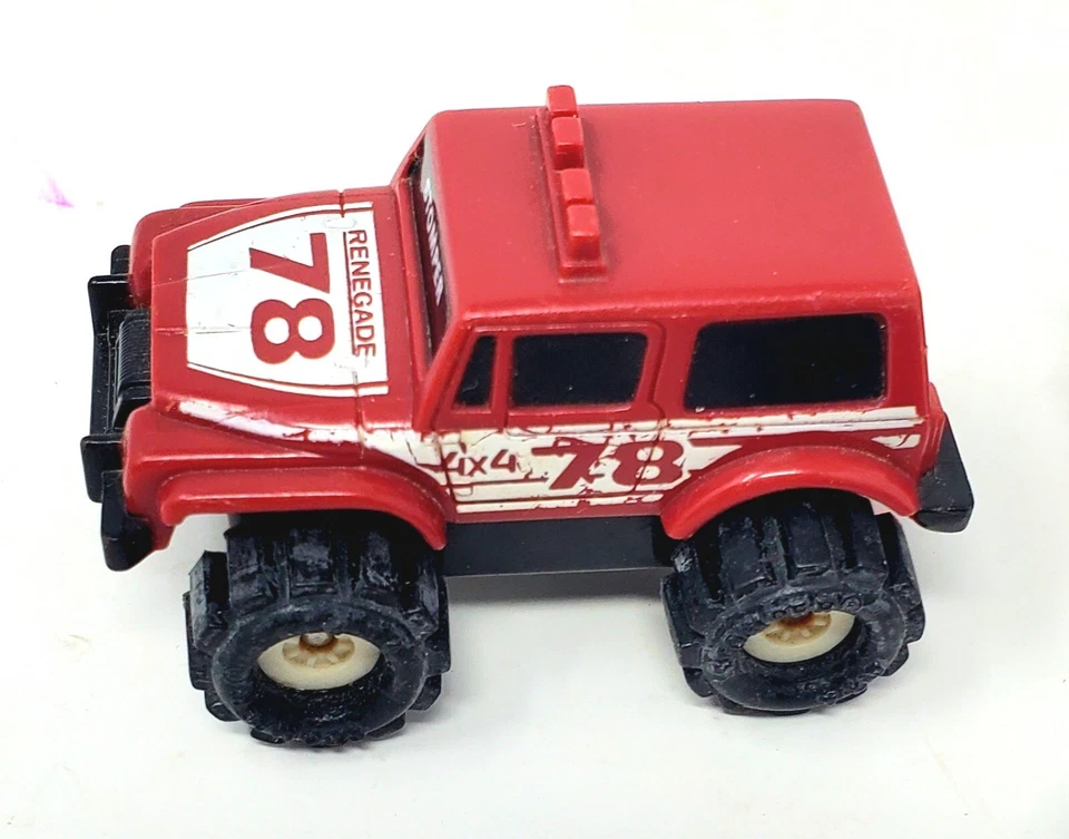 Vintage Lot of 3 1986 Schaper Mini Stompers Jeep Renegade, S-10, Chevy 4x4 - Image 2 of 4