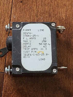 Sensata Airpax IEGF6-37841-25-V