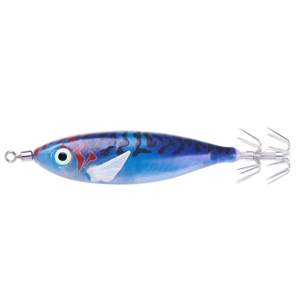 8pcs Glow Squid Jig Shrimp Lures Fishing Bait Hook Octopus 8cm/6g Saltwater Jigs - Image 5