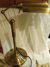 Large brass desk Lamp