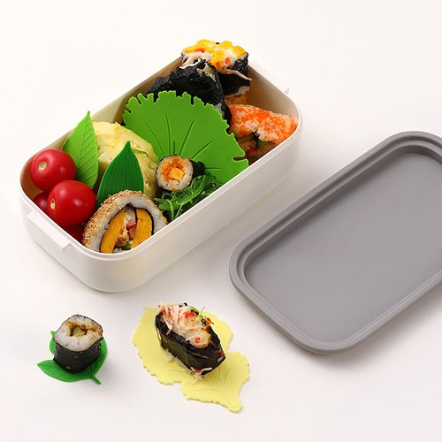 1Set Leaf Bento Dish Cup Lunch Separator Sushi Rice Ball Mat Decor Accessori _r1 - Picture 7 of 12
