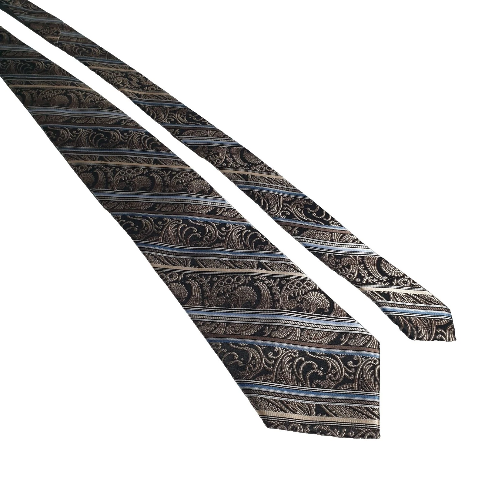 Lazos rayados Platinum para hombres