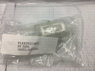 Fleetguard FF5430 Inline Fuel Filter 1/4  5/16  Clear