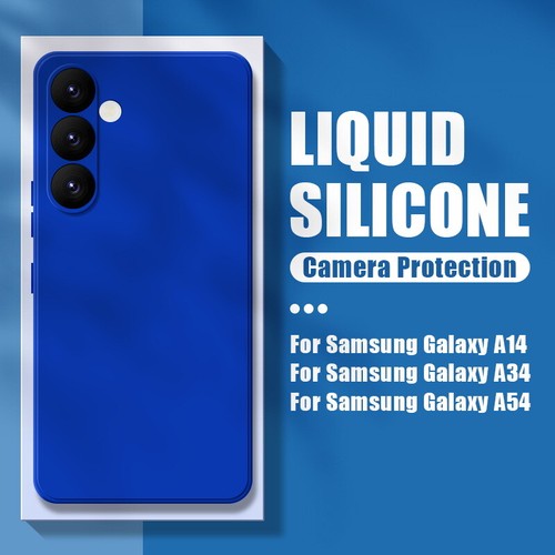 Funda de silicona líquida para Samsung S24 FE Ultra S23 S22 S21 cubierta blanda a prueba de golpes - Imagen 9 de 35