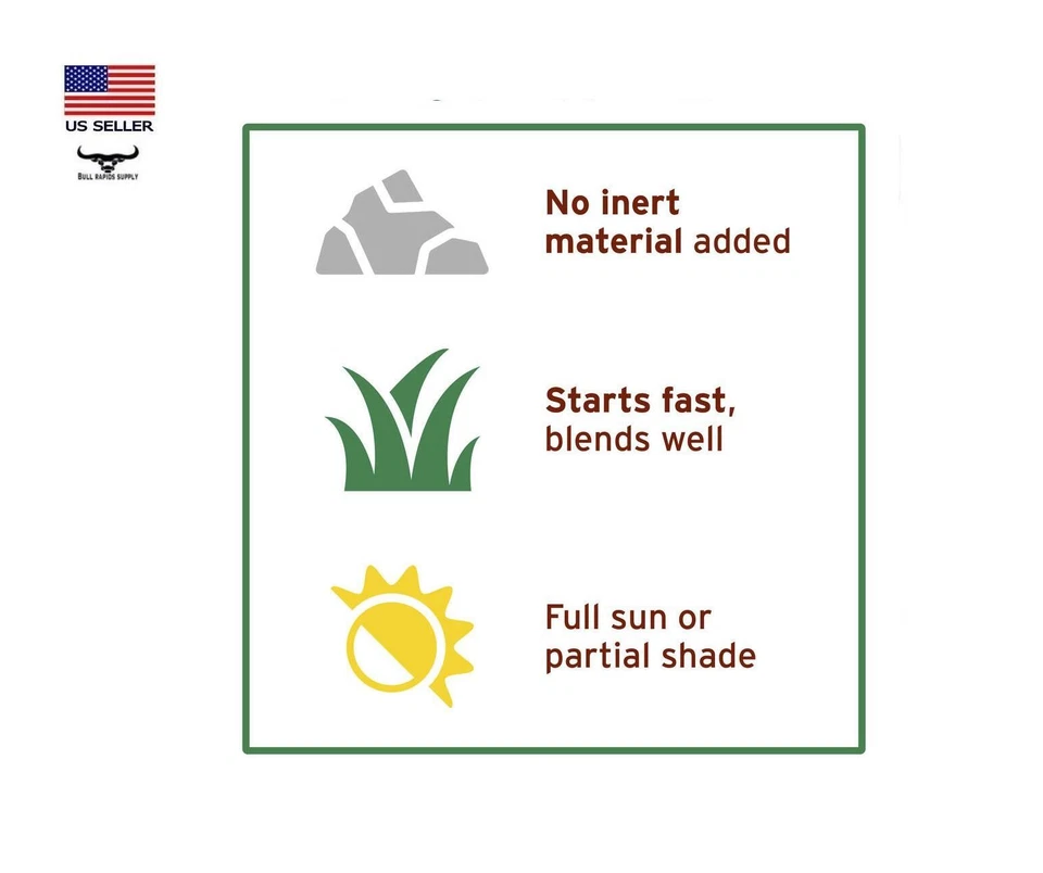 Semilla de hierba Nature's Finest Easy Green Mix - 5 lb. Fundas para bolsas de hasta 1.000 m² ft. Foto 4 de 4