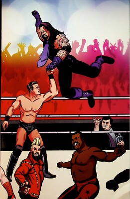 WWE #4 Royal Rumble Connecting Variant Boom Studios 2017 NM Condition