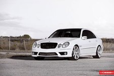 Cars mercedes e Desk Mat Stitched