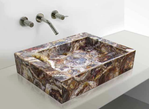 Single Antique Gemstone Kitchen Sink Various Sizes Handmade Vintage Sink - Picture 3 of 5