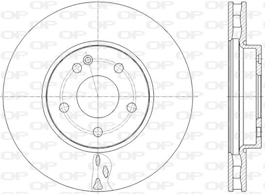 Disques de frein avant Mercedes Marco Polo Camper 160 CDI 170 CDI 180 CDI - Kit de freinage ventilé