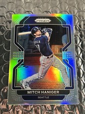 2022 Prizm Baseball Base Silver #65 Mitch Haniger - Seattle Mariners