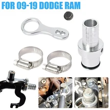 Coolant Bypass Hose Barb Adapter Kit for 09-19 Dodge Ram Cummins
