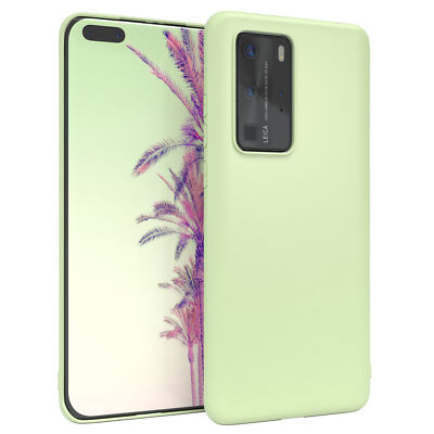 Für Huawei P40 Pro Schutzhülle TPU Backcover Tasche Slim Etui Soft Matt Grün