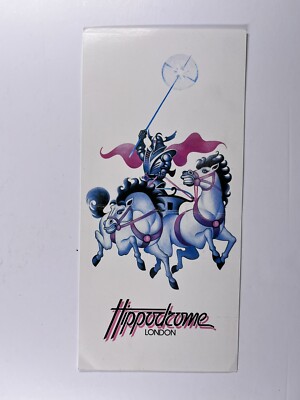 Hippodrome 2nd Birthday Party Invitation Edwin Starr & The Starr Band c. 1985
