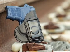 S&W Bodyguard 2.0 | Full Grain Leather IWB Conceal Carry Holster. MADE IN USA