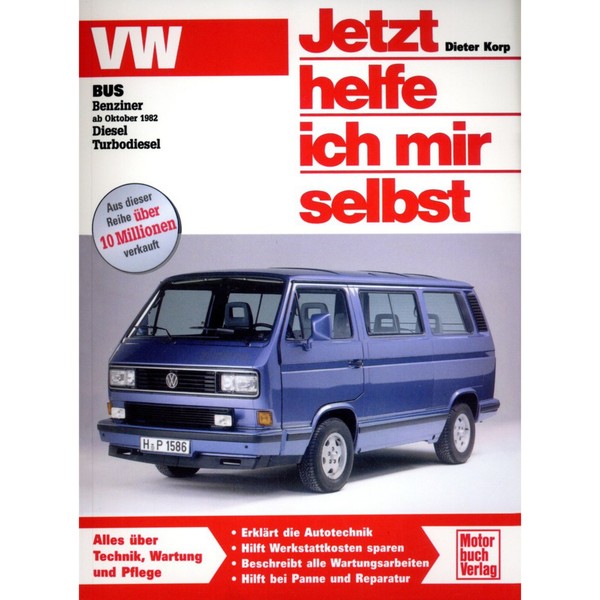 Vw Transporter T3 Typ 22 1979-1992 Jetzt Helfe Ich Mir Selbst Reparaturanleitung-image