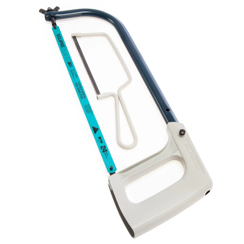 Eclipse Professional Hacksaw & Junior Hacksaw Set Strong Light Frame 70-20TR - Image 2 of 4