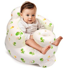 Inflatable Baby Seat 3-36 Months Back Support Air Pump Floor Seat Tray