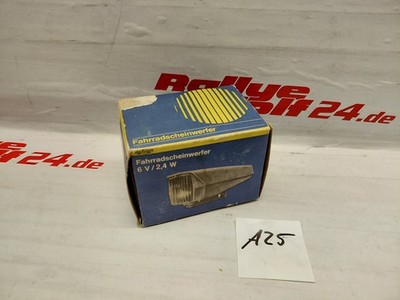DDR VEB RUHLA FAHRRADSCHEINWERFER FAHRRADLAMPE LAMPE NEU OVP RAR OSTALGIE MIFA