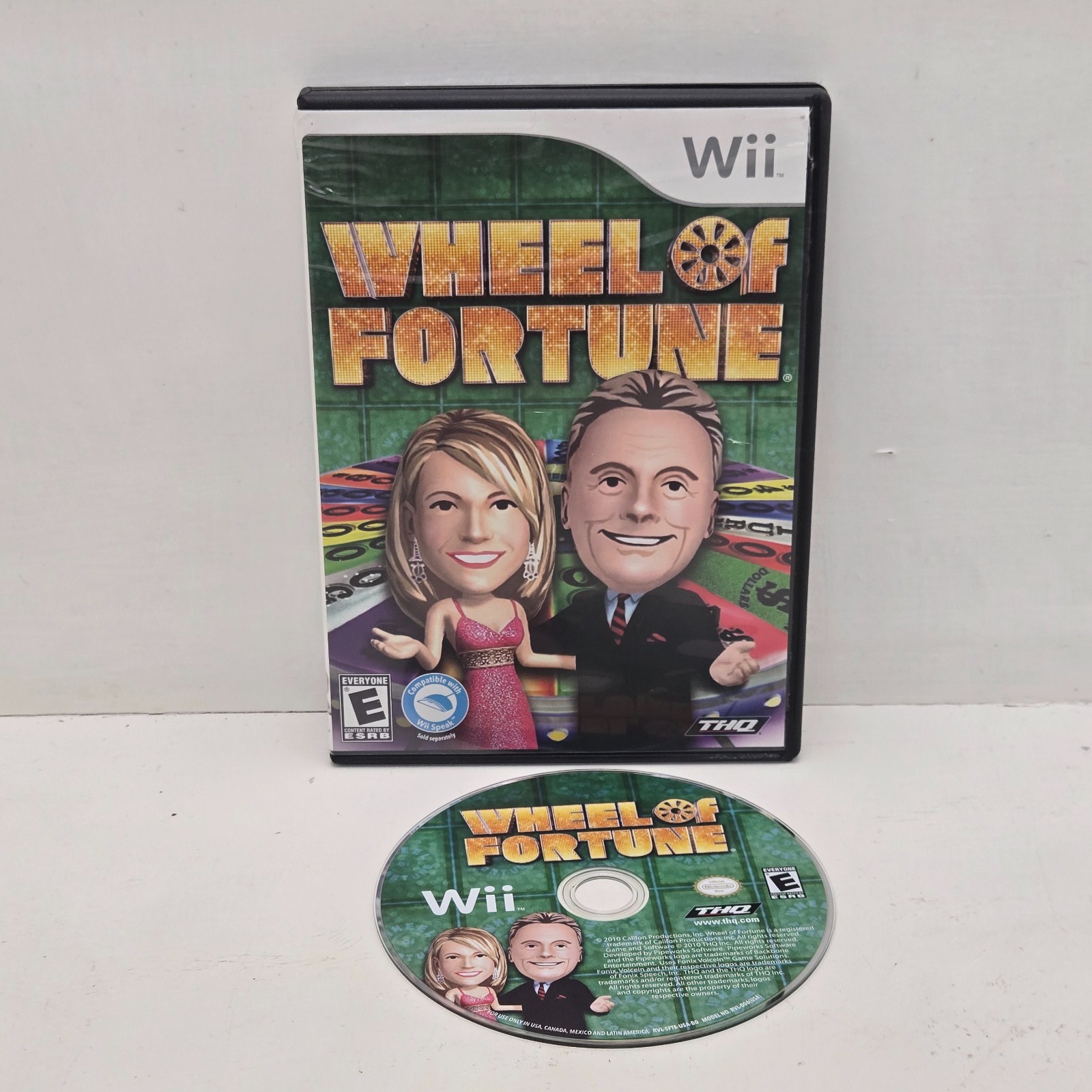 Wheel of Fortune - Nintendo Wii Game - Tested