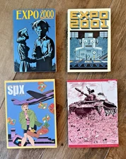 Small Press Expo 2000 01 03 04 CBLDF Hernandez Burns Cho Brubaker