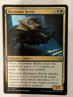 Decimator Beetle - Amonkhet - Magic the Gathering MTG Nice!