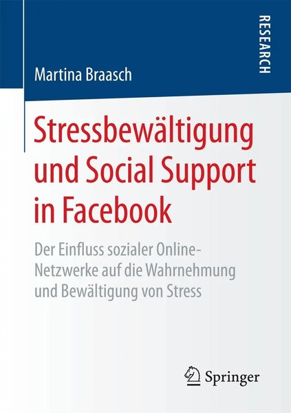 Martina Braasch | StressbewäLtigung Und Social Support In Facebook | Taschenbuch-image