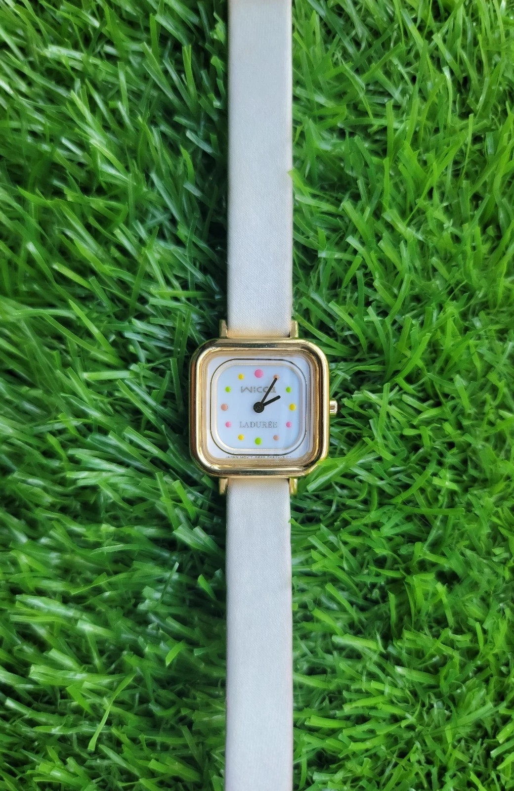 CITIZEN wicca × LADUREE solar Watch Limited White… - image 6