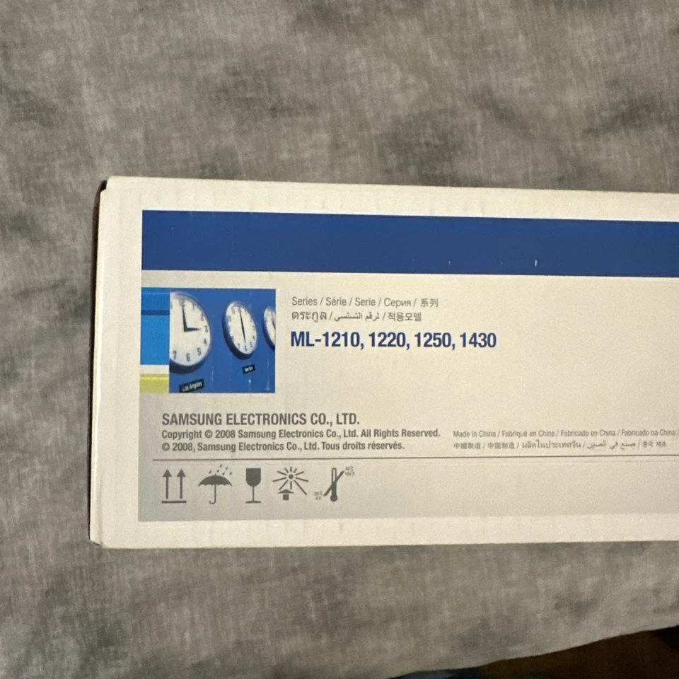 NOS-Samsung ML-1210D3 Toner Cartridge-OPEN BOX-CARTRIDGE STILL SEALED-FAST SHIP - Image 4 of 4