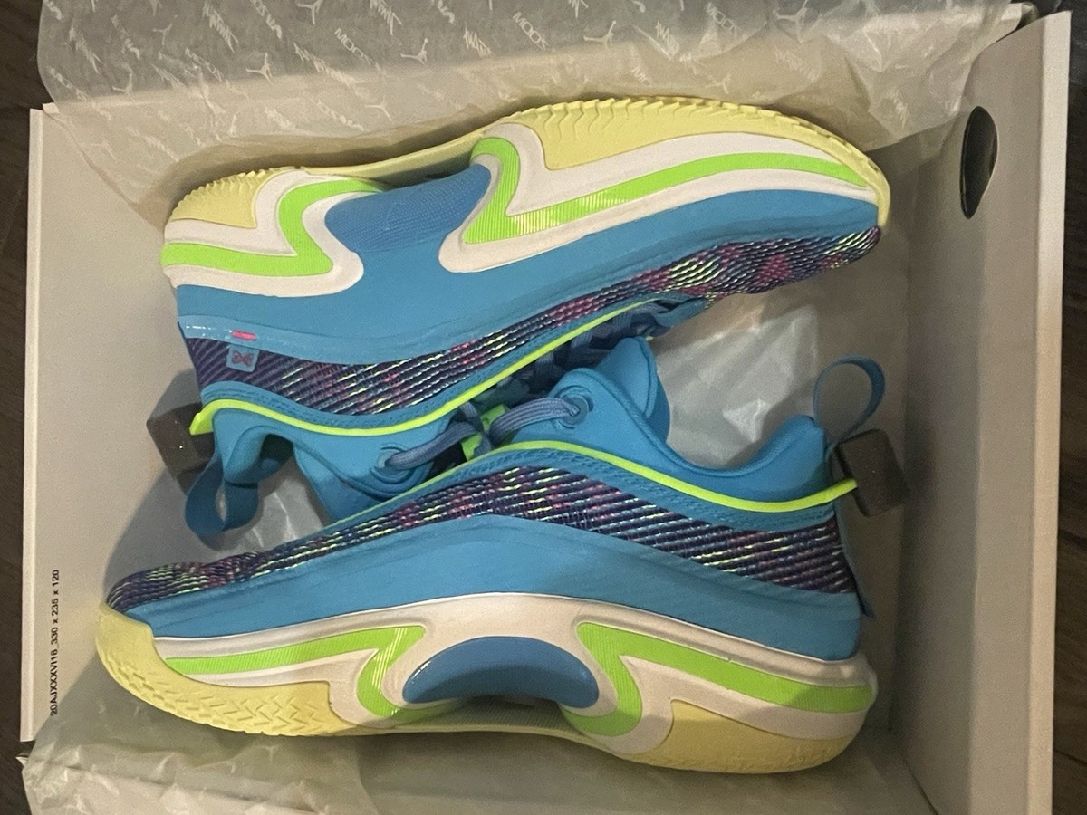 Size 10.5 - Luka Doncic x Air Jordan 36 Low Laser Blue | eBay