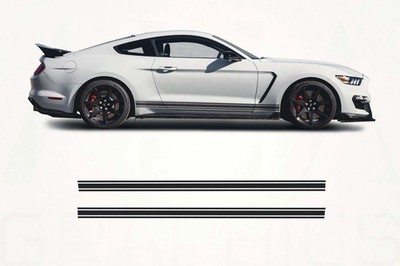Aftermarket Ford Mustang Shelby GT 350 Side Stripes Decals