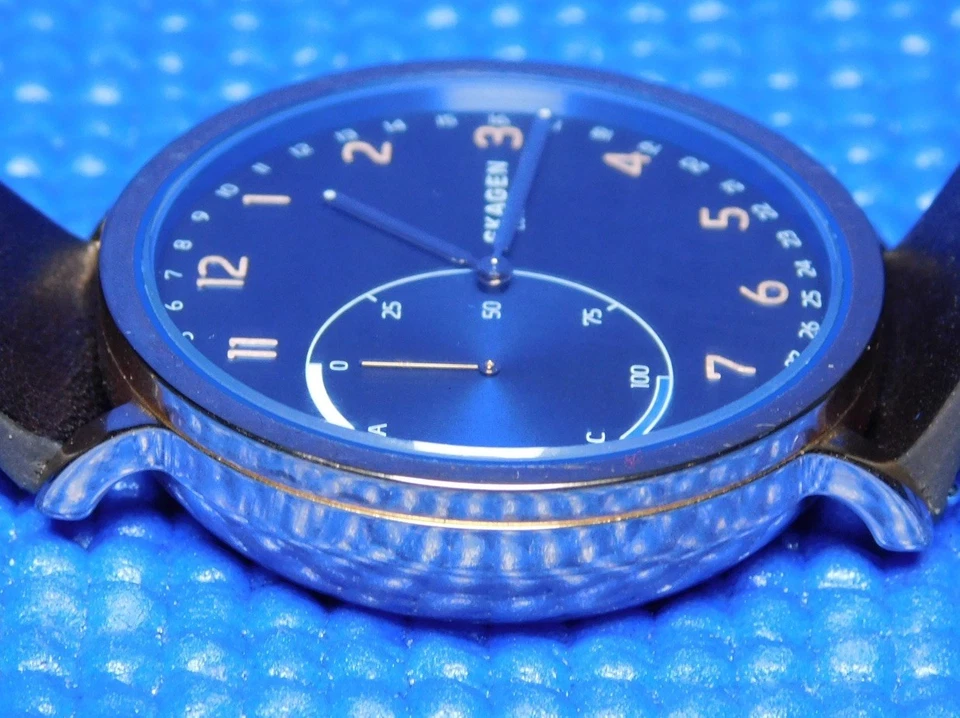 Reloj Skagen Hagen Connected Unisex 42mm SKW2635 Tono Oro Rosa Batería Nueva Foto 4 de 4