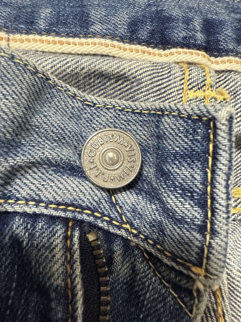 Visvim 05D6 SLvedge Denim Python Patch Made in Ja… - image 3