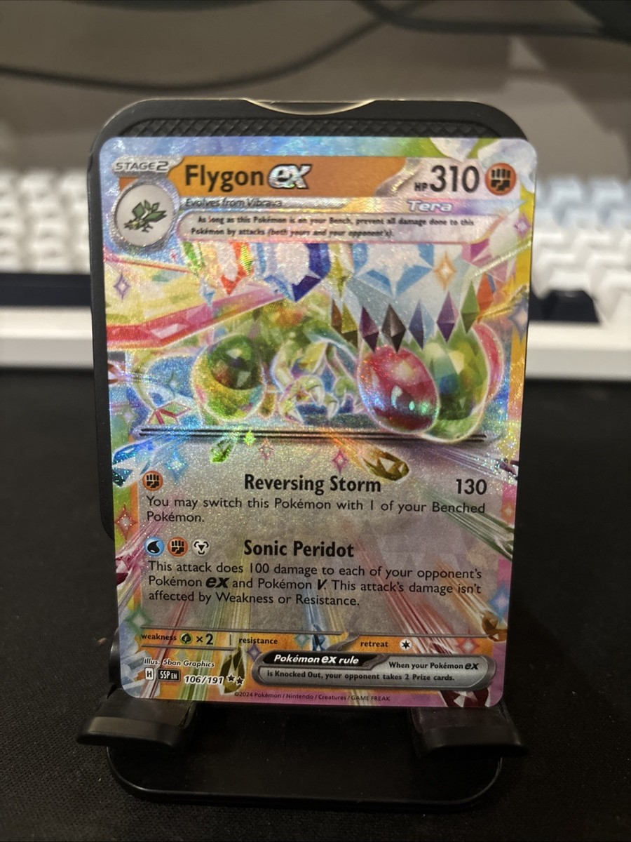 Pokmon Cards Flygon ex 106/191 Ultra Rare Surging Sparks - (NM) | eBay Pokmon Cards Flygon ex 106/191 Ultra Rare Surging Sparks - (NM) | eBay