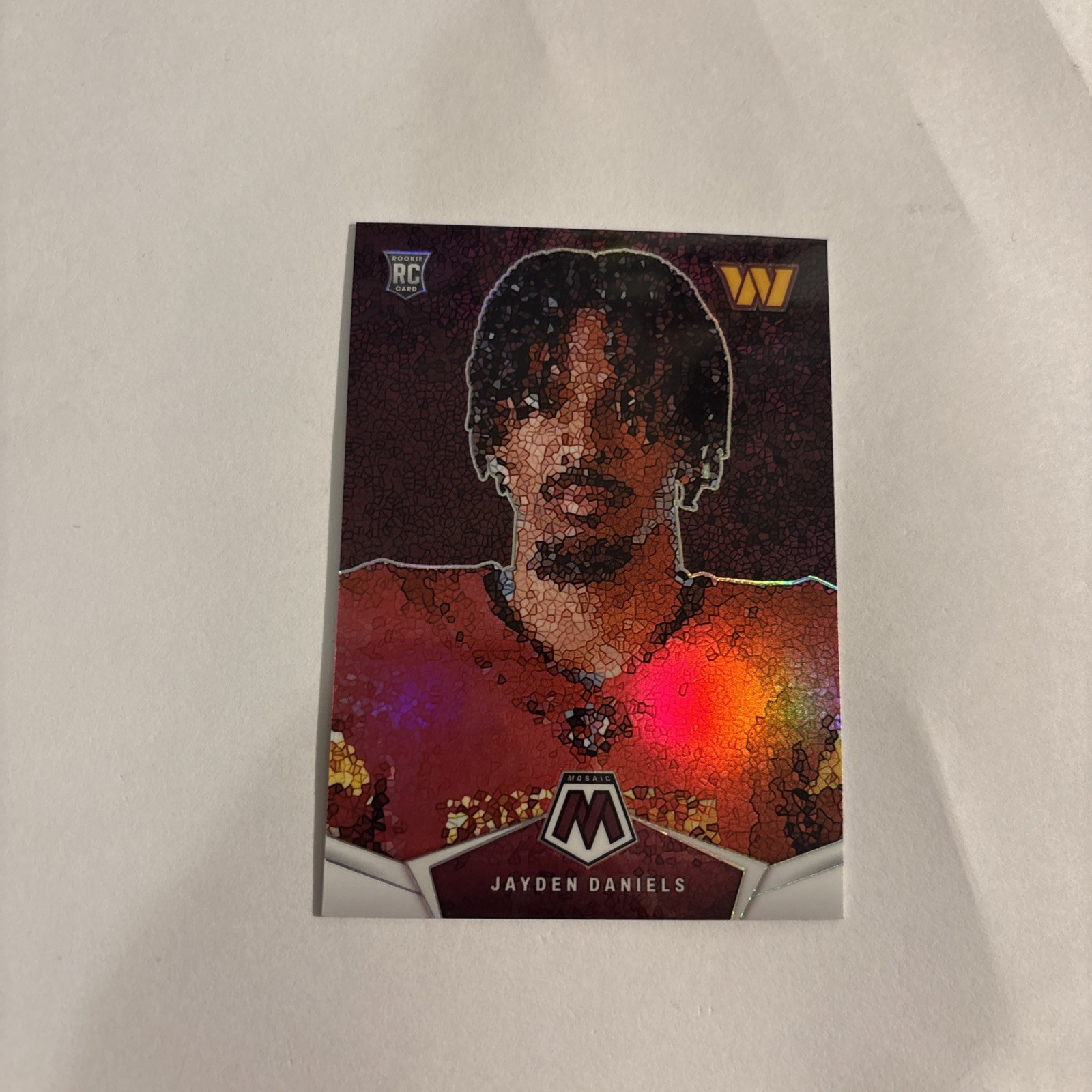 2024 Panini Mosaic - Micro Mosaic Jayden Daniels #MM-JDS (RC)