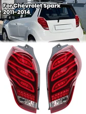 Pair Taillights For Chevrolet Spark  2011-13 2014 LED Rear Lamp Passenger&Driver