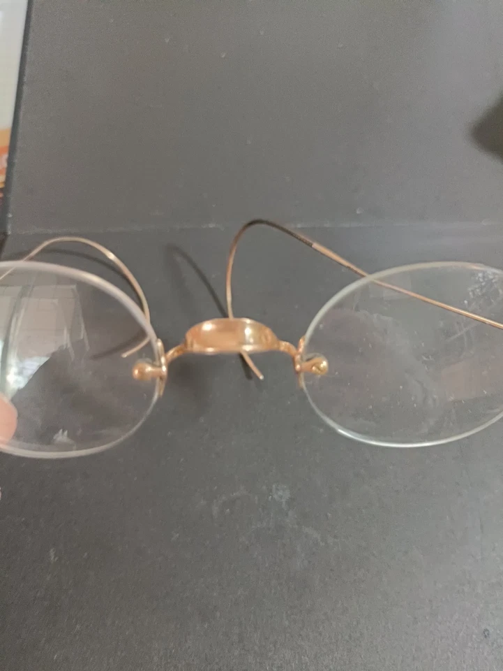 ANCIENNES LUNETTES NUMÉROTÉES POINCON - Photo 2/4