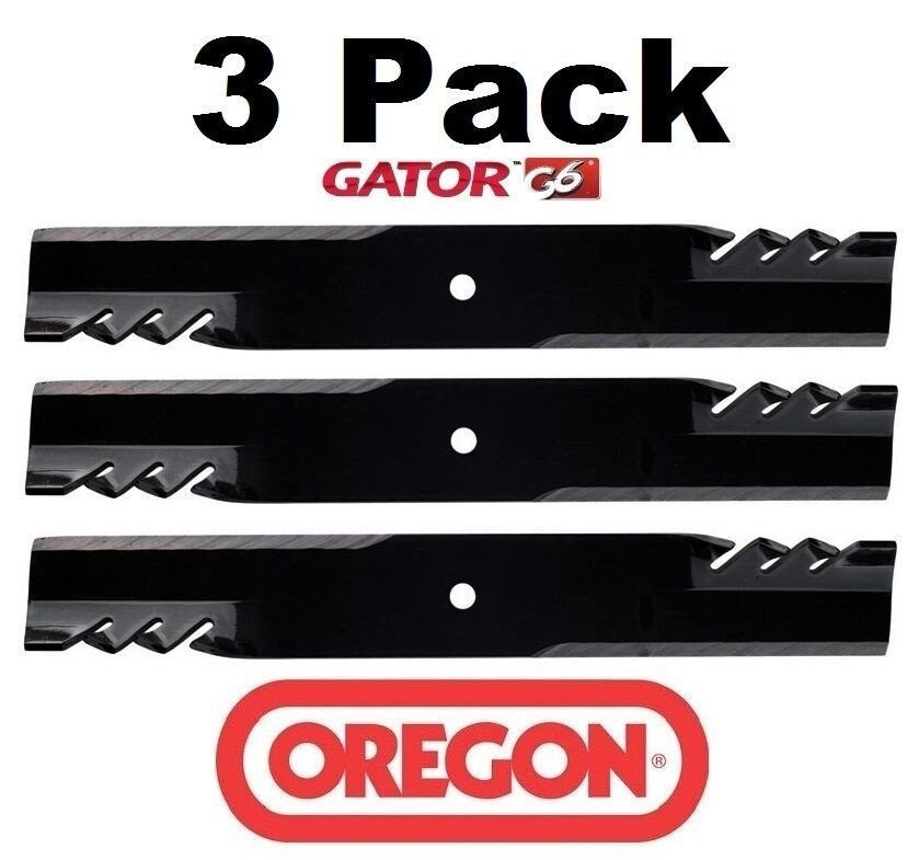 3 Pack Oregon 396-764 G6 Gator Mulching Mower Blade Fits Scag 48112 48113 72