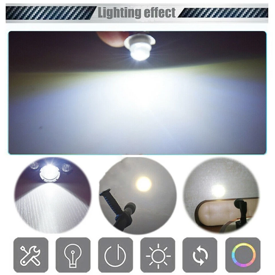 LED Bulb E10 Miniature Screw Bulb High Quality Mini Lamps Small Industrial Bulbs - Image 2 of 4